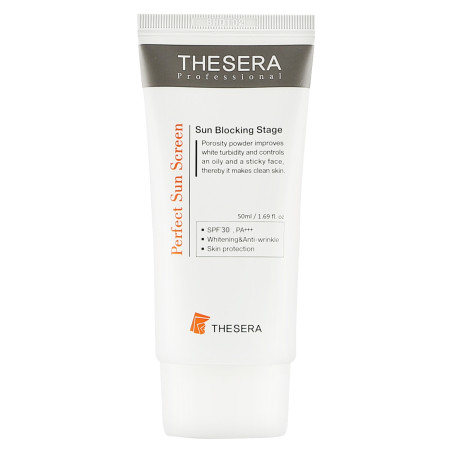 THESERA PERFECT SUN SCREEN KREMAS NUO SAULĖS SPF 30