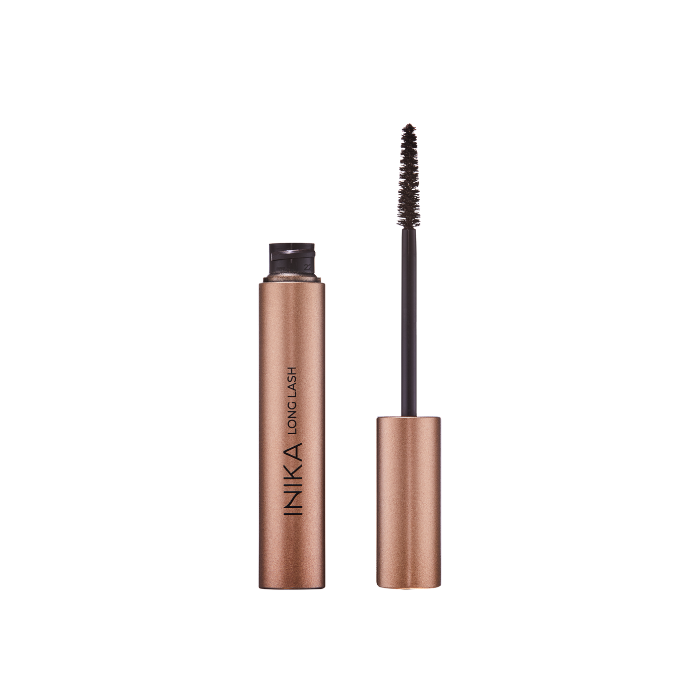 INIKA ORGANIC ILGINAMASIS VEGANIŠKAS BLAKSTIENŲ TUŠAS - Black, 8 ml