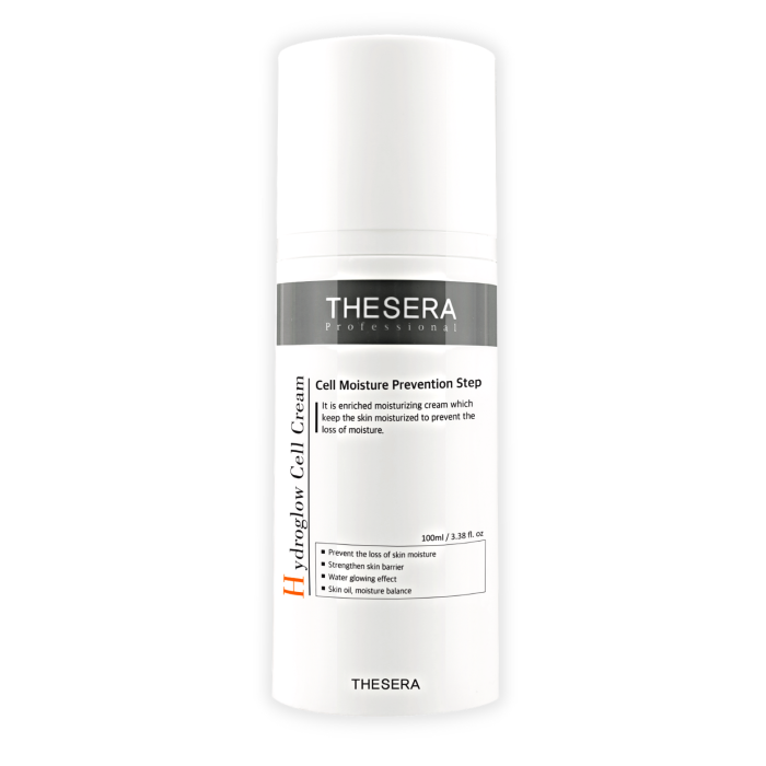 THESERA HYDROGLOW CELL VEIDO KREMAS