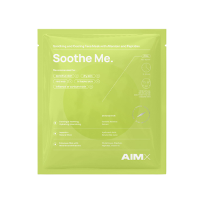 Greito poveikio raminanti lakštinė veido kaukė su peptidais AIMX „Soothe Me“
