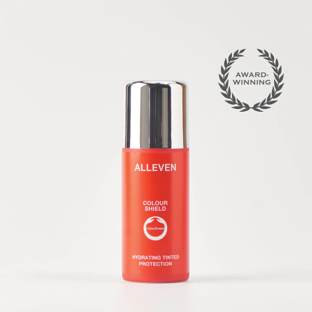 ALLEVEN purškiamas makiažo pagrindas kūnui „Colour Shield“, 100 ml