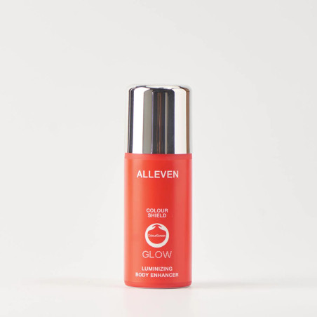 ALLEVEN purškiamas GLOW makiažo pagrindas kūnui „Colour Shield GLOW“, 100 ml