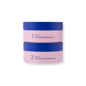 SOROCI Fukoidano šveičiamųjų ir raminamųjų diskelių rinkinys, 70 vnt. (160 ml)