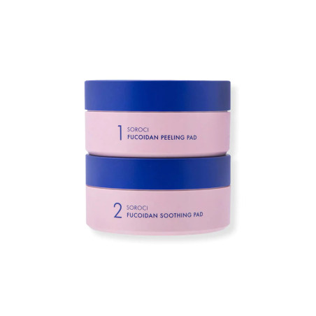 SOROCI Fukoidano šveičiamųjų ir raminamųjų diskelių rinkinys, 70 vnt. (160 ml)