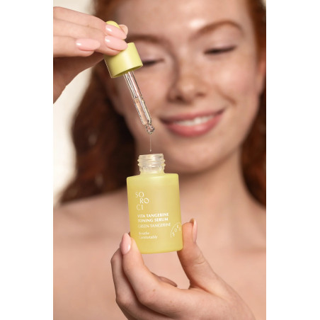 SOROCI "Vita Tangerine Toning" veido serumas, 30 ml