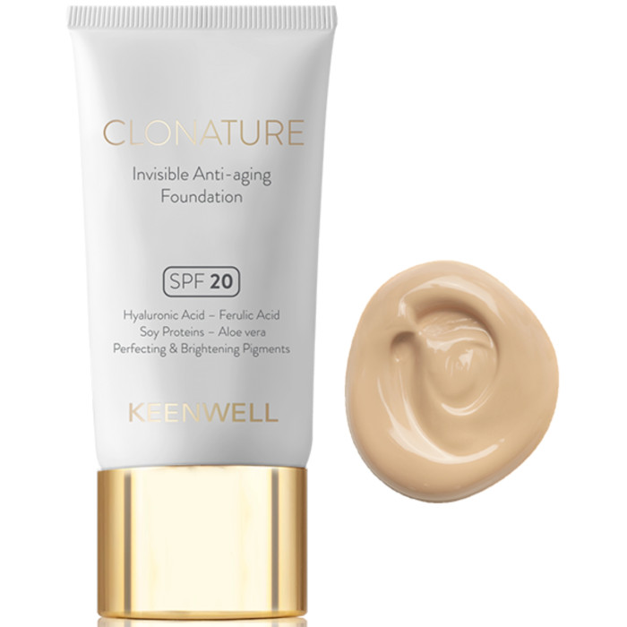 KEENWELL CLONATURE JAUNINANTIS MAKIAŽO PAGRINDAS SPF20