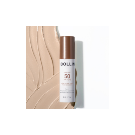 G.M. COLLIN SPF 50 TINTED SUNSCREEN APSAUGINIS KREMAS SU ATSPALVIU, 50 ML