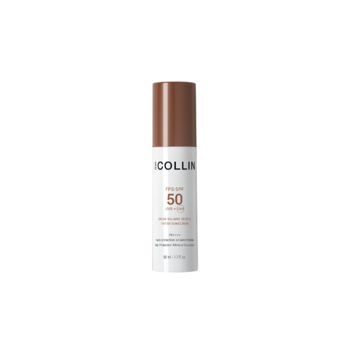 G.M. COLLIN SPF 50 TINTED SUNSCREEN APSAUGINIS KREMAS SU ATSPALVIU, 50 ML